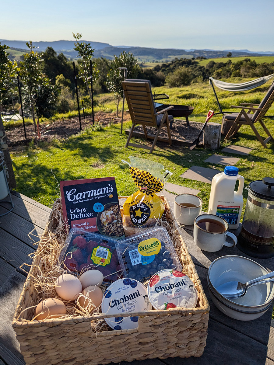 Glamping Breakfast Hamper