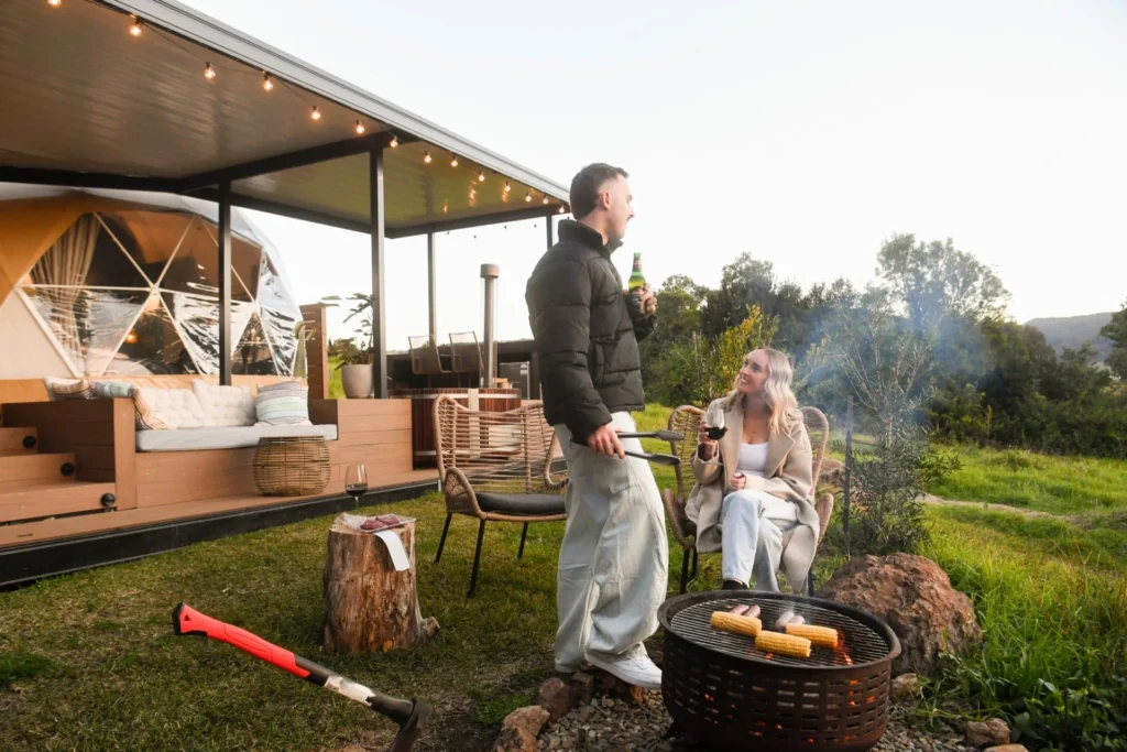 silver knight dusk firepit talent 2